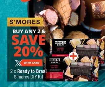 2 x Ready to Braai S'mores DIY Kit