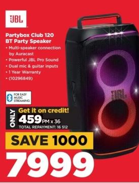 JBL Partybox Club 120 BT Party Speaker