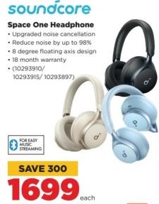 Soundcore Space One Headphone