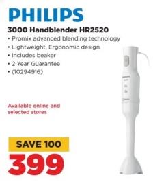 Philips 3000 Handblender HR2520