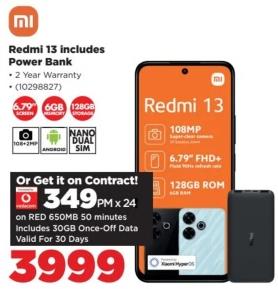 Xiaomi Redmi 13 includes Power Bank