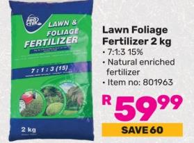 Protek Lawn Foliage Fertilizer 2 kg