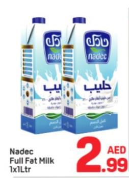 Nadec Full Fat Milk 1x1 ltr