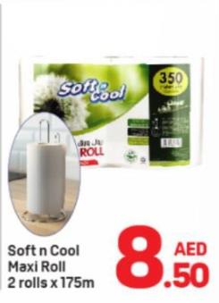 Soft n Cool Maxi Roll 2 rolls x175ml