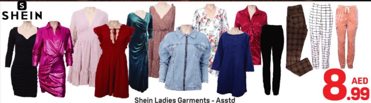 SHEIN Ladies Garments - Assorted 