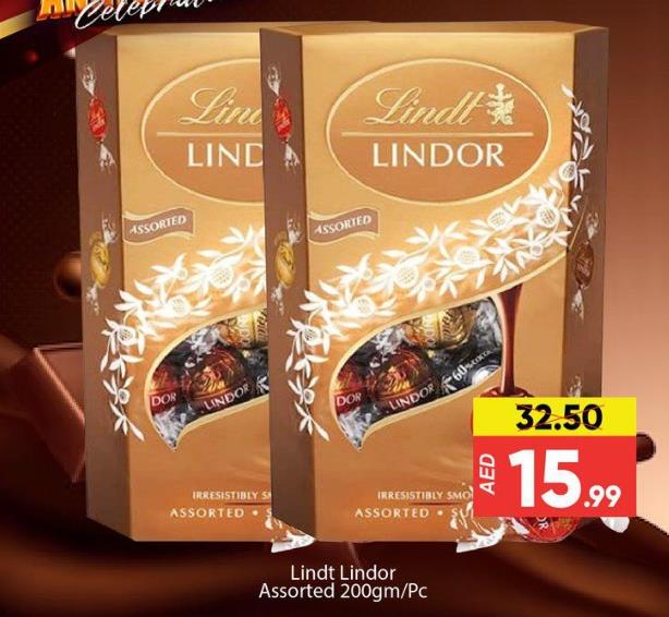 Lindt Lindor Assorted 200 gm pc