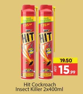 Hit Cockroach Insect Killer 2x400ml