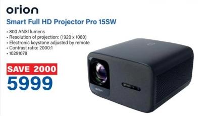 Orion Smart Full HD Projector Pro 15SW