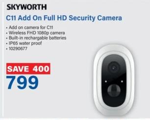 SKYWORTH C11 Add On Full HD Security Camera