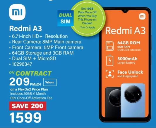 Redmi A3 64Gb