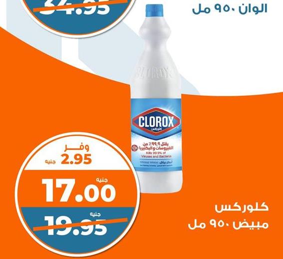 Clorox Bleach, 950 ml