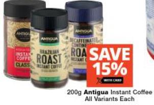 Antigua Instant Coffee - All Variants 