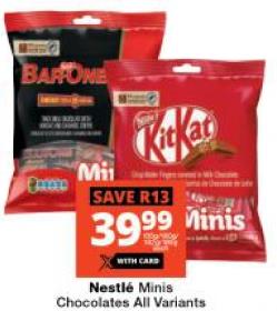 Nestlé Minis Chocolates All Variants 135 gm/.180 gm/182/189 gm 