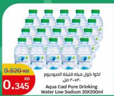 Aqua Cool Pure Drinking Water Low Sodium 20X200ml