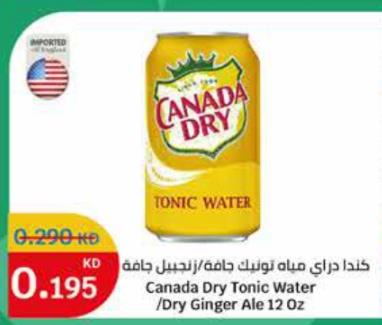 Canada Dry Tonic Water / Dry Ginger Ale 12 Oz