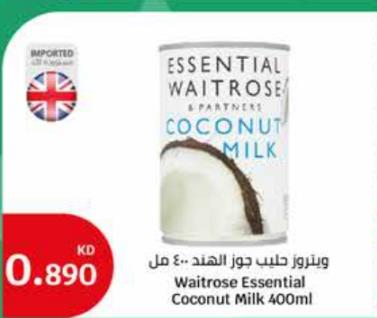 Waitrose Essential Coconut Milk 400ml