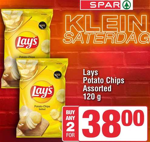 Lays Potato Chips Assorted 120 gm Buy any 2 