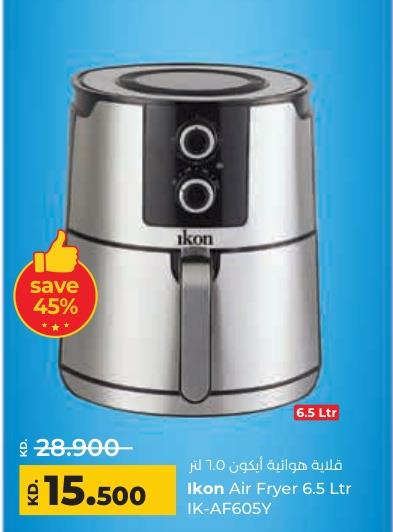 Ikon Air Fryer 6.5 Ltr IK-AF60SY