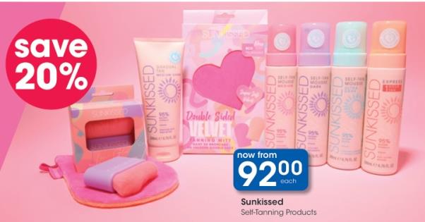 Sunkissed Self-Tanning Products