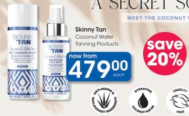 Skinny Tan Coconut Water Self Tanning Products