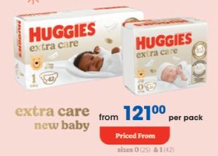 Huggies Extra Care New Baby Diapers