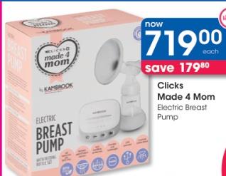 Clicks Made 4 Mom  Electric Breast Pump