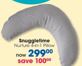 Snuggletime Nurture 4-in-1 Pillow 