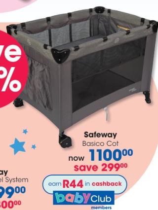 Safeway Basico Cot