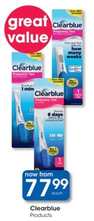 Clearblue Prducts