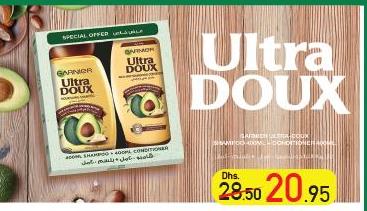 Garnier Ultra Doux Shampoo & Conditioner 400 ML