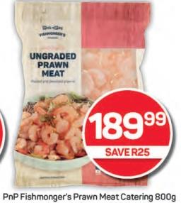 PnP Fishmonger's Prawn Meat Catering 800 gm 