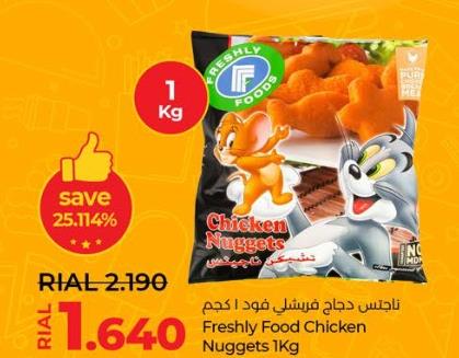 Freshly Food Chicken Nuggets 1Kg