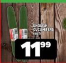 Freshmark English Cucumbers each