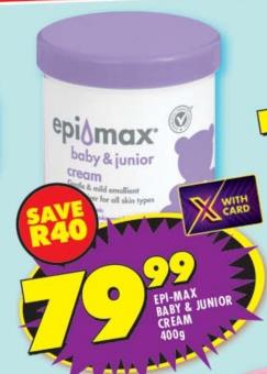 Epi-Max baby & junior cream 400g