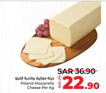 Poland Mozzarella Cheese Per Kg