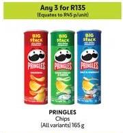 Pringles Chips (All variants) 165g Any 3