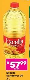 Excella Sunflower Oil 2L