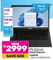 Proline Intel Celeron Laptop