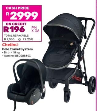 Chelino Polo Travel System