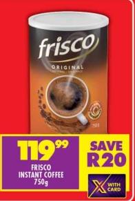 Frisco Instant Coffee 750g