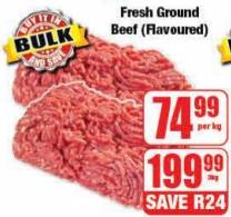 Fresh Ground Beef (Flavoured) 3kg