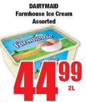 DAIRYMAID Farmhouse Ice Cream Assorted 2L