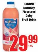 DANONE Nutriday Flavoured Dairy Fruit Drink 1.5Ltr 