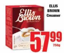 ELLIS BROWN Creamer 750gm 