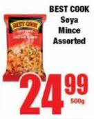 BEST COOK Soya Mince Assorted 500g 