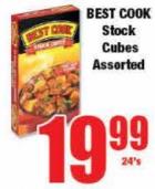 BEST COOK Stock Cubes Assorted 24's