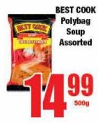 BEST COOK Polybag Soup Assorted 500g