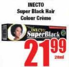 SuperBlack Hair Colour Creme 28ml