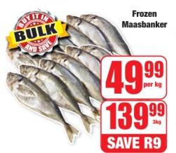 Frozen Maasbanker 3 kg 