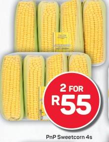 PnP Sweetcorn 4s